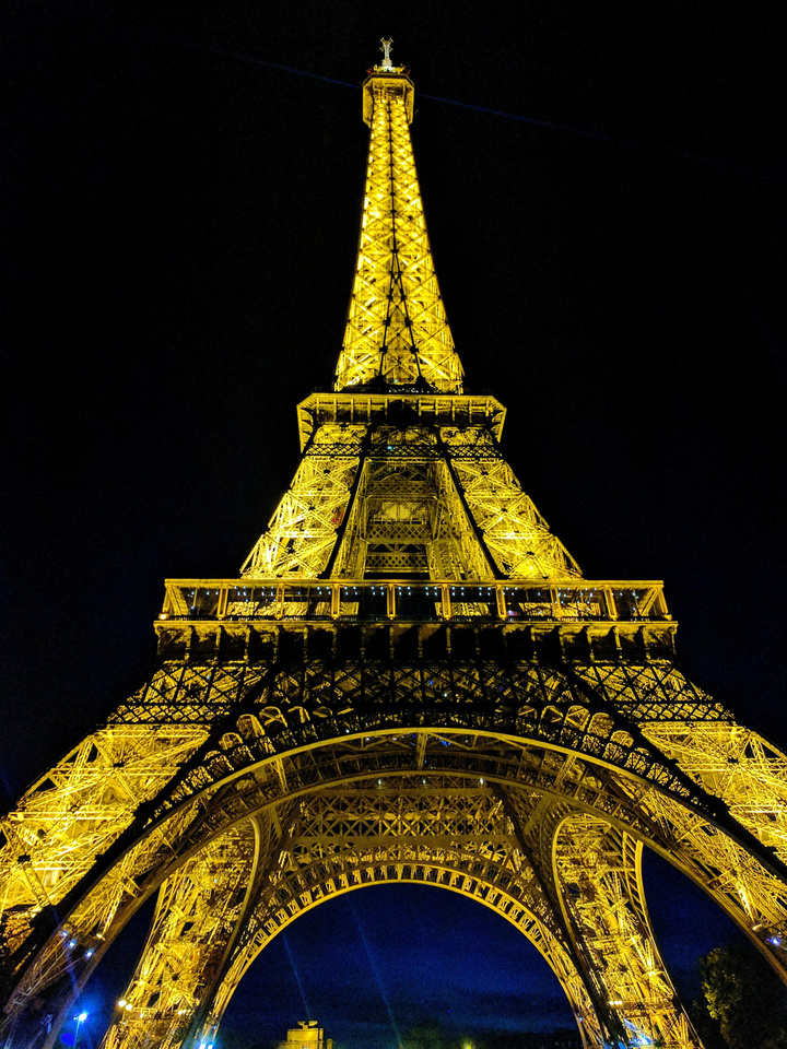 巴黎, 埃菲尔铁塔, 晚上, 具有里程碑意义, , ,